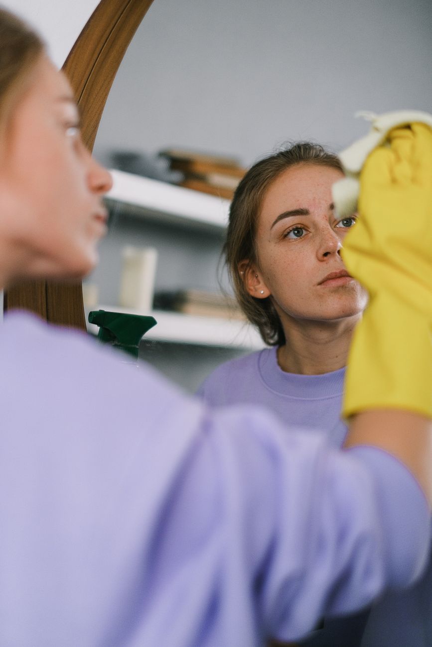 Verified cleaner at work